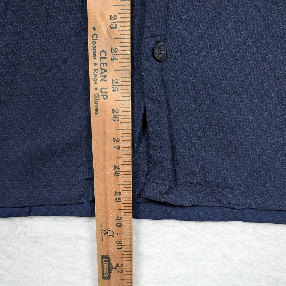 Big Dogs Shirt Mens 2XL Blue All American Muscle‎ Car Rayon Mustang Ford Dodge - Picture 5 of 8